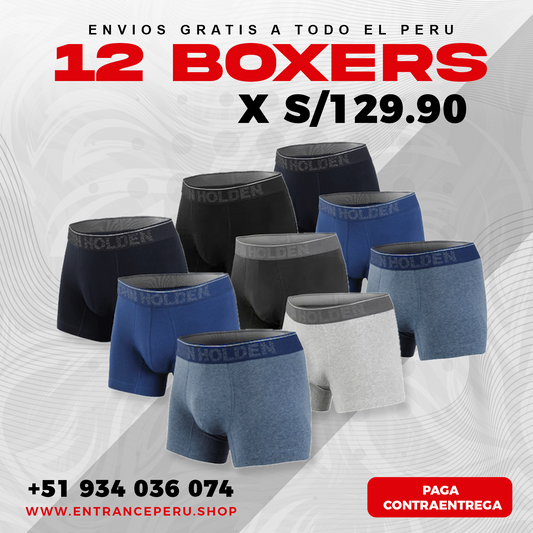 12 BOXER DOBLE FORRO